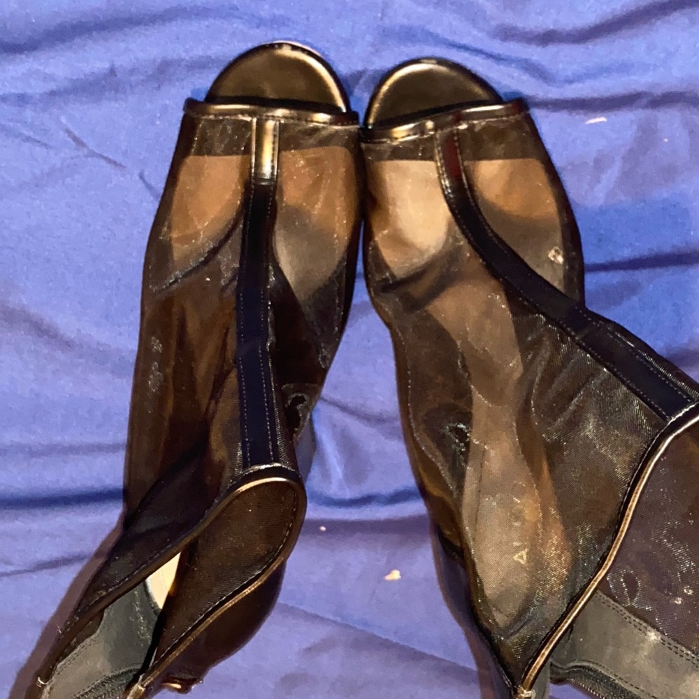 Black aldo heels